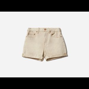 Everlane: The Denim Shorts in Pure Clay